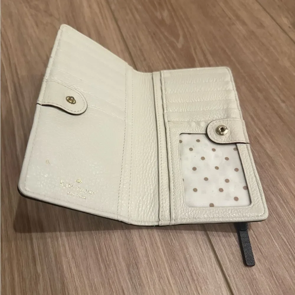 Kate Spade Classic Black Leather Wallet